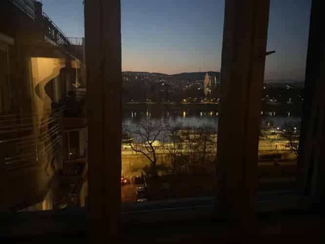 Budapest XIII kerület Bauhaus lakás eladó Duna panorámával