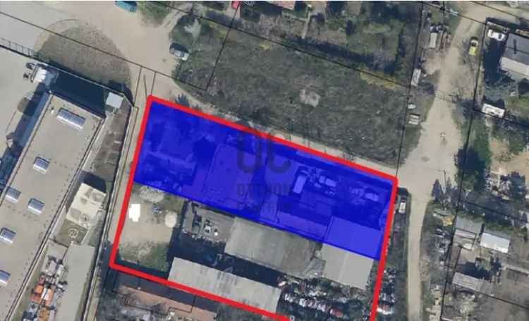 Budapest III kerületi ipari telek eladó 2356 m2