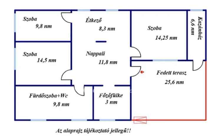Dévaványa családi ház eladó felújított 78nm 2115nm telekkel
