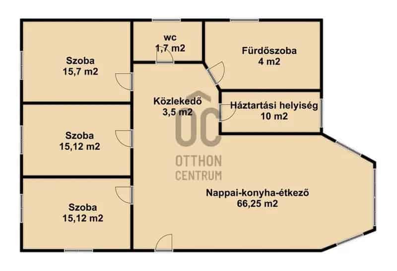 150 nm-es 3 szobás családi ház eladó