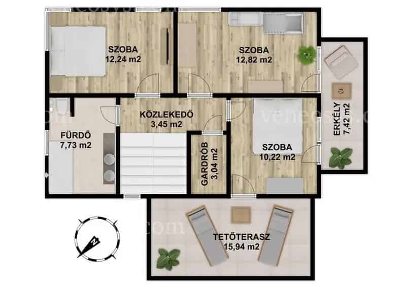 Paks Újépítésű 115nm-es Családi Ház Eladó - Kerttel Garázzsal