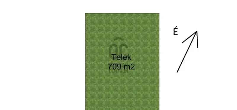 709 m2-es telek eladó Sárszentmihályon - családi ház építésére alkalmas
