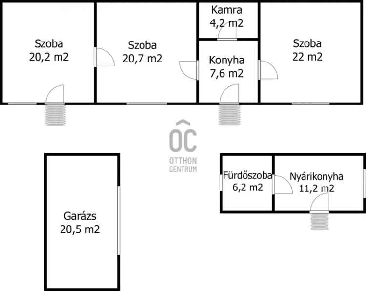 Családi ház Rakacaszendben Rakacai-tó közelében