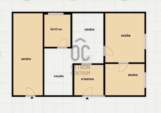 Felújítandó családi ház Hajdúhadházon - 95 nm - 4 szoba