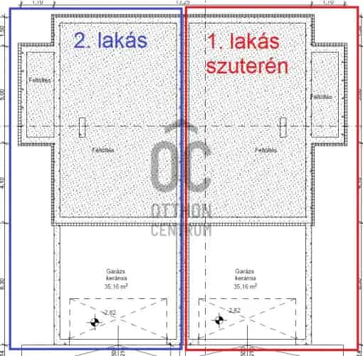 Érdi eladó új építésű ikerház garázzsal 120nm
