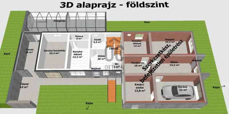 Szilvásváradi családi ház eladó 164 280nm 6 szoba kert