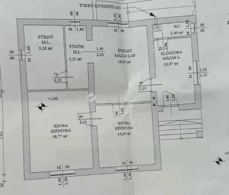 65 nm-es családi ház Mosonmagyaróváron