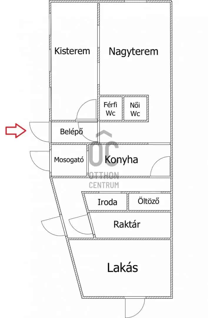 Eladó Vendéglátóegység Nagyárpádon Lakással