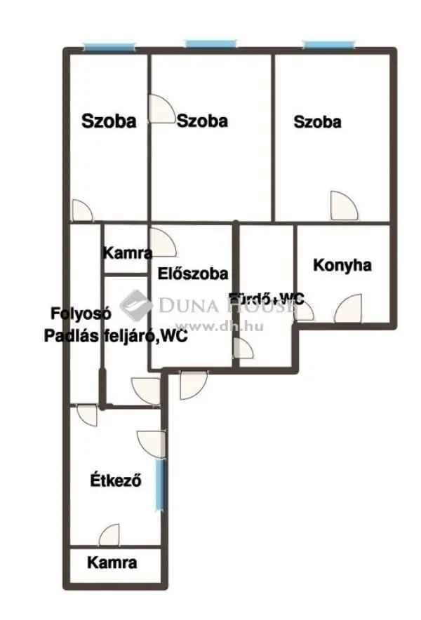 87 nm-es 3 szobás téglaház Kőbánya Óhegyen