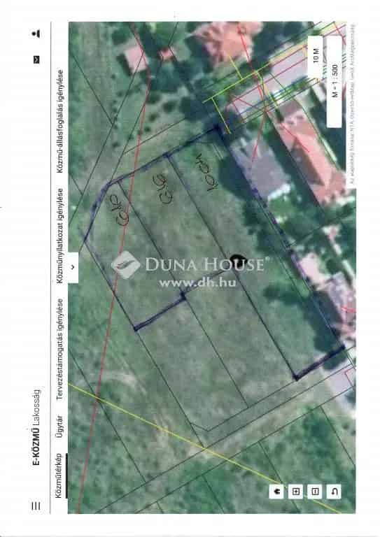 Eger Hajdúhegy Panorámás Építési Telek 1004 nm