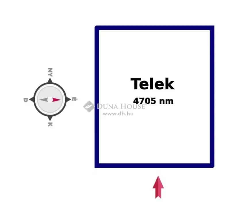 Nyíregyháza Sóstóhegy 4705 nm-es Telek Eladó