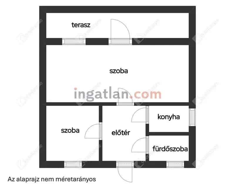 Eladó Tatai Faház 360m2-es Telken
