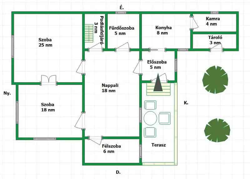 Felsőgöd Kertváros 95nm-es Felújított Családi Ház Eladó
