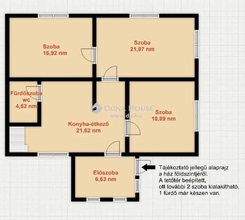 Felső-Göd családi ház eladó 873 nm-es telken