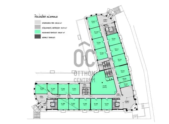 Budaörsi Irodaház Kiadó 150-2000 nm