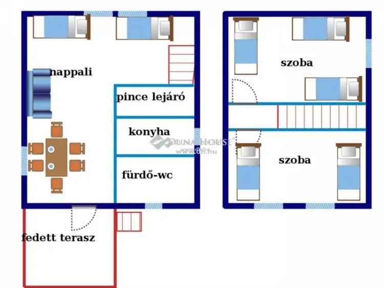 Családi ház Kiadó in Komárom, Dunántúl