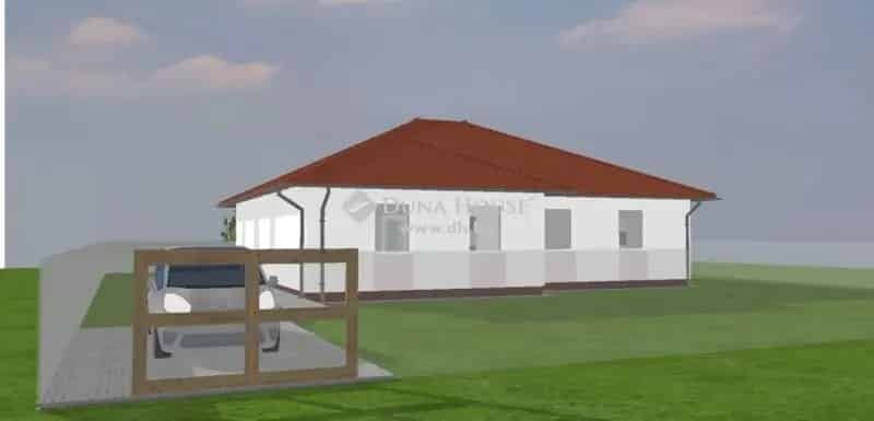 80 nm-es 3 hálószobás ikerházfél eladó intim kerttel