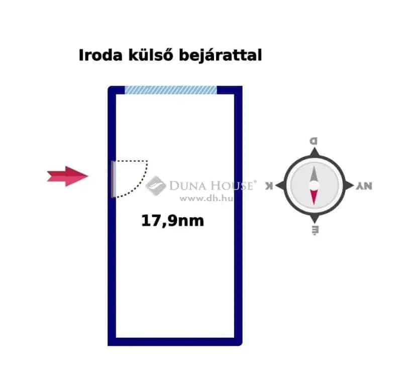 17 9 m2-es Iroda Kiadó Zalaegerszegen