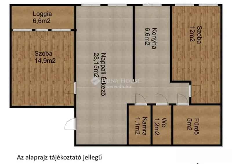Belvárosi Panorámás Lakás Nyíregyházán - 2 Szoba, Klíma, Tároló