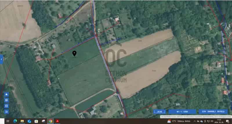 Pécsváradi eladó telek Dombay tó közelében 3348 nm
