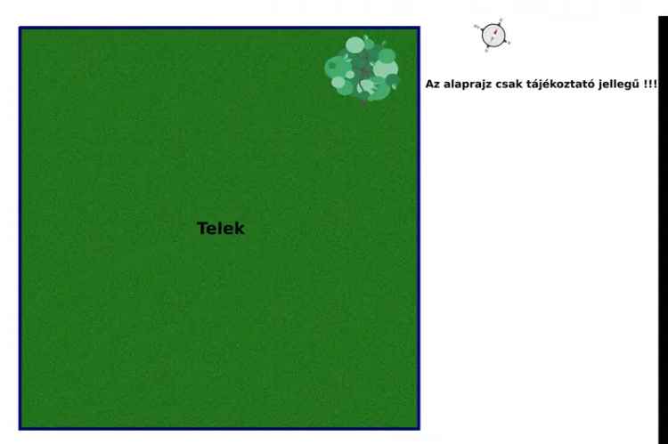 736 nm-es Telek Eladó Felsőgödön
