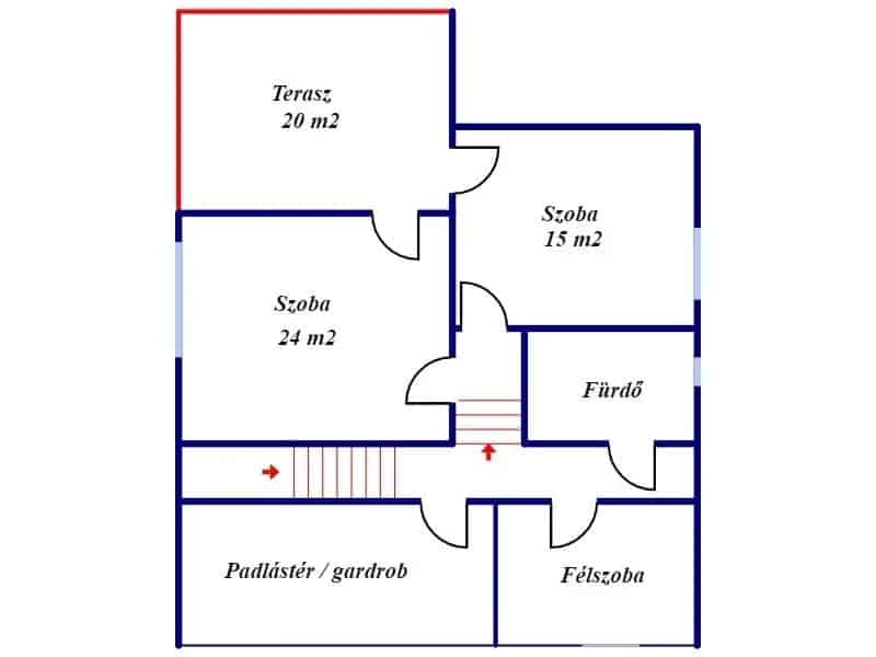 200 nm-es családi ház Pécs-Mecseknyugaton