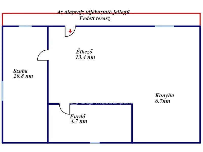 45 6 nm-es családi ház eladó Jászfelsőszentgyörgyön