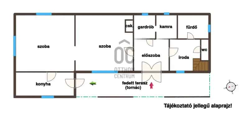 Velencei eladó családi ház romantikus kerttel