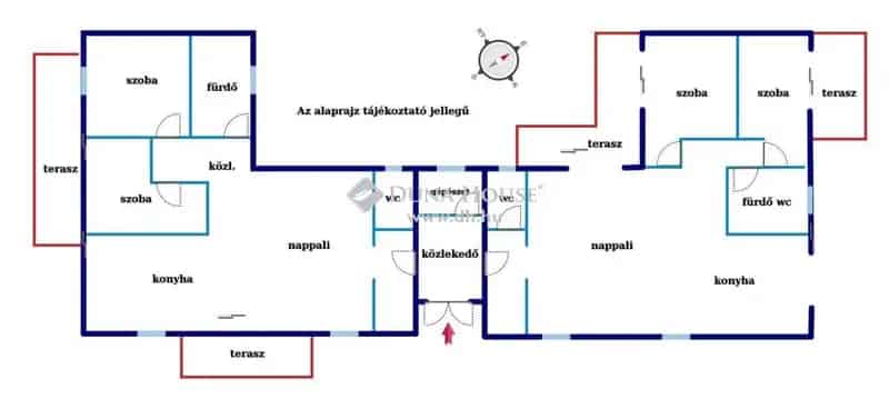 Diósdi ikerhaz elado 2x80 nm uj epuletes
