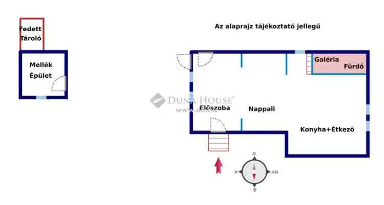 Faház eladó Szentendrén 62m2-es telken különleges jellemzőkkel