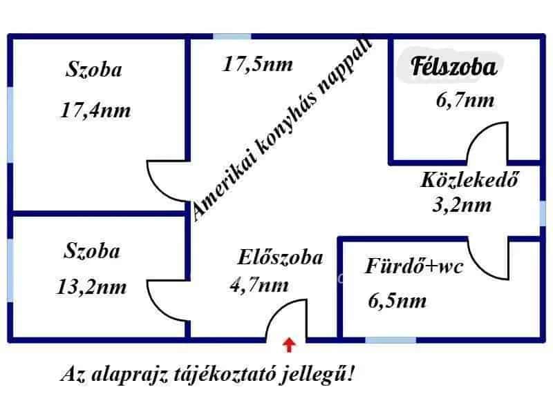 Hatvanban eladó részben felújított családi ház