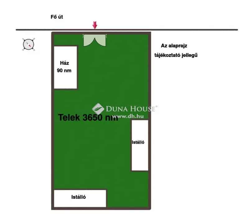 Gyöngyös Ipari Telek Eladó 3650 nm Gksz-5 Ovezet