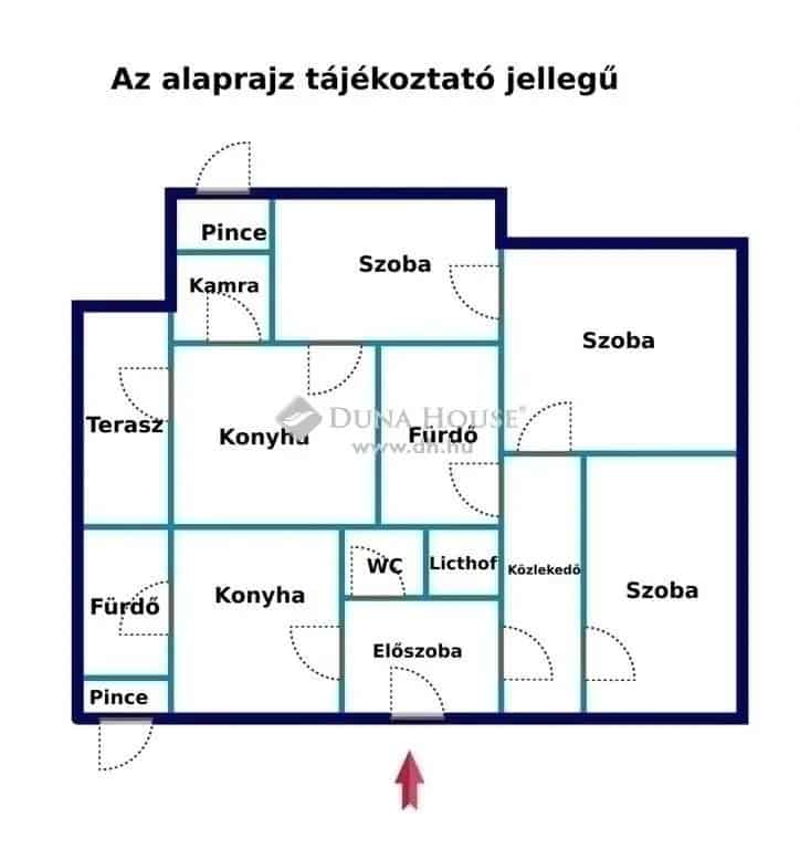 Tégla családi ház eladó - garázs, pince, riasztó, kamerák