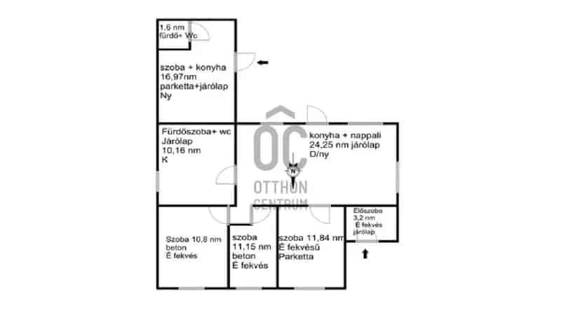 Detki családi ház eladó - 90 m² - 3 szoba - 2 fürdő - CSOK