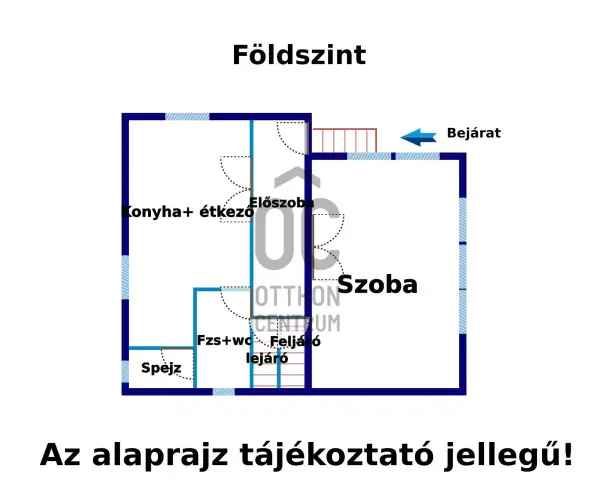 Családi ház eladó Dömsödön, 3 szobás, CSOK+ lehetőséggel