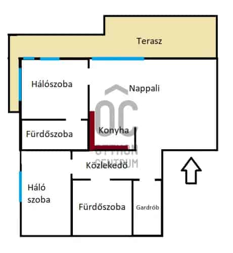 Budapest XIII ker Duna panoráma 3 szobás Marina parti lakás kiadó