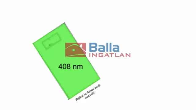 Gárdony Agárd Telek Eladó 408 nm Hétvégi Házzal