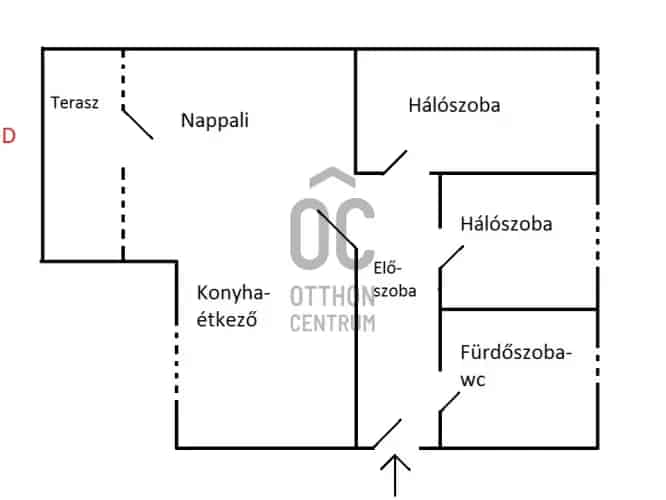 Budapest XVII kerulet Strazahegy elado lakás 69 nm 3 szoba terasz