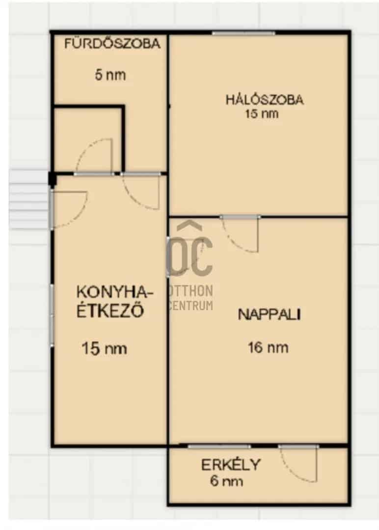 58 nm-es Ikerház 700 nm-es Kerttel - Családi Ház
