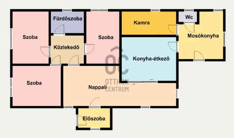 Csökmői családi ház eladó - 4 szoba, felújított