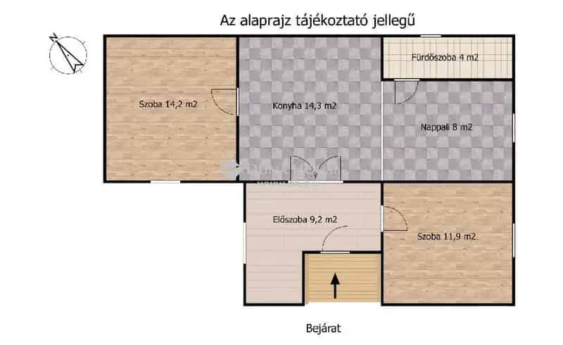 Dömsöd családi ház eladó 1843 m2 telekkel