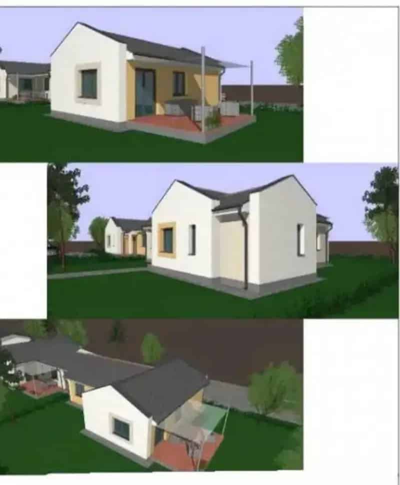 80 nm-es Modern Ikerház Szombathelyen