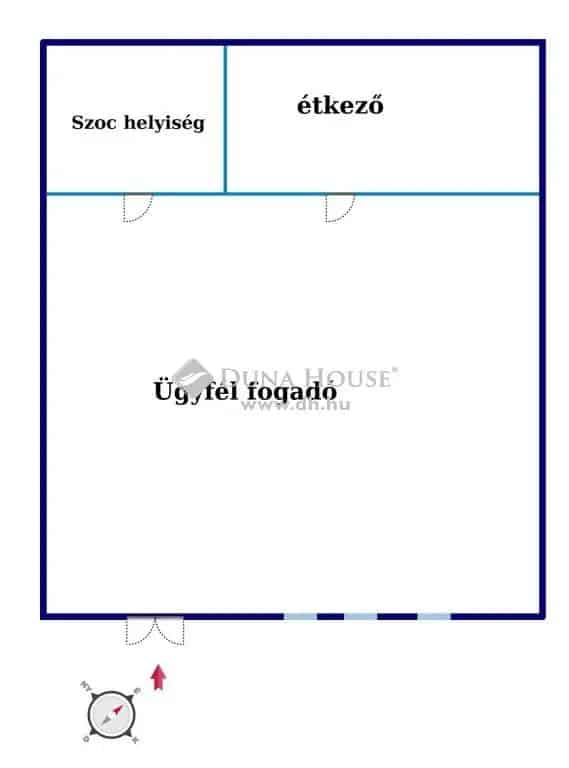 Debrecen belvaros 59 nm-es iroda kiado