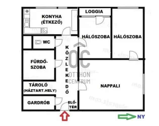 Budapest XV kerulet 64 m2 3 szobas panel lakás elado