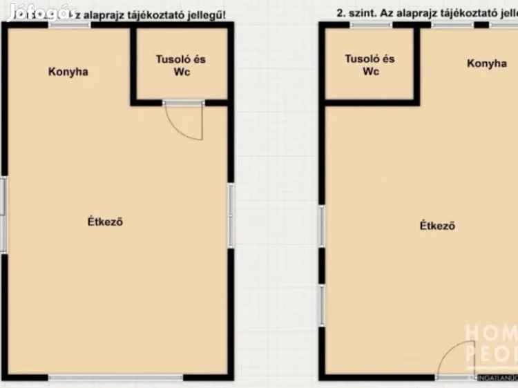 Nyaraló eladó Tiszaszigeten jó állapotban a Tiszapart közelében