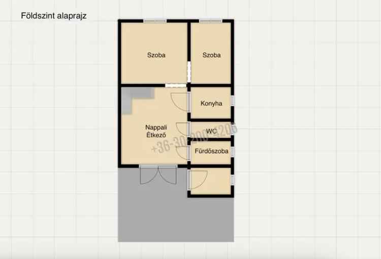 Dunasziget 65 m2-es Nyaraló Eladó