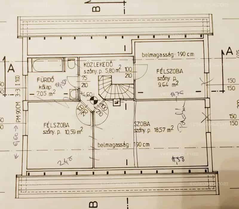 Pásztó 140m2 3 szobás családi ház eladó