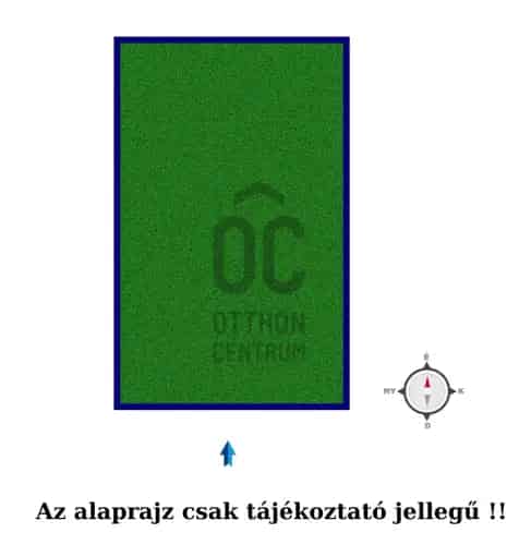 Nagykátai építési telek eladó 1117 nm