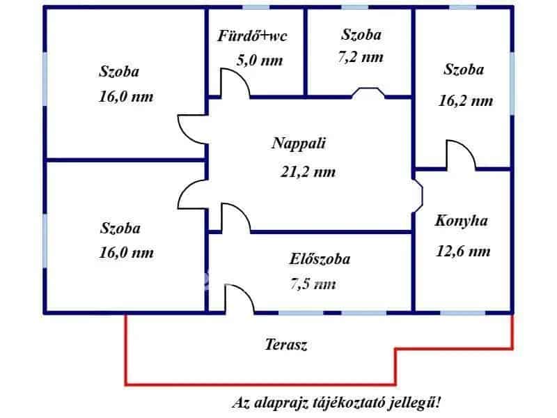 Körösladány 1017 nm-es családi ház eladó