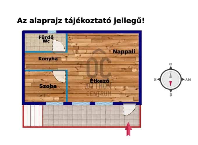 Balatonfüredi nyaraló eladó 683 nm-es telken